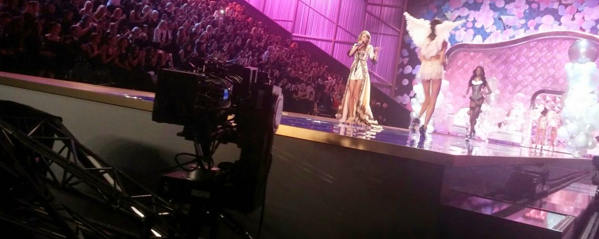 RTS Liftarm auf der Victorias Secret Fashion Show 2014